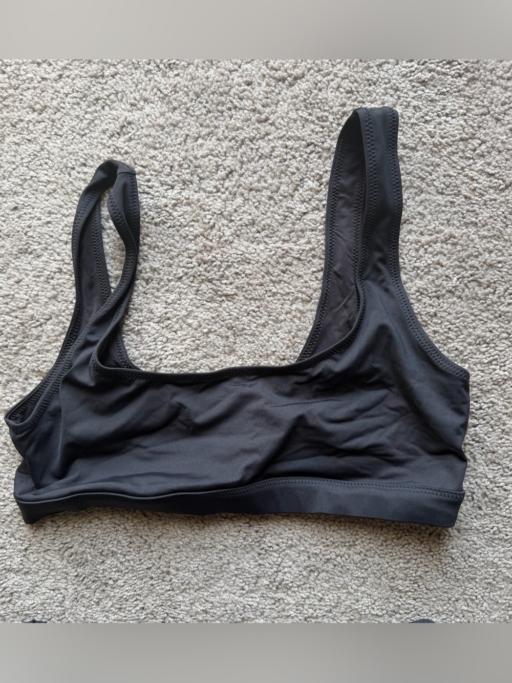 Skims Scoop Neck Bikini Top NWOT